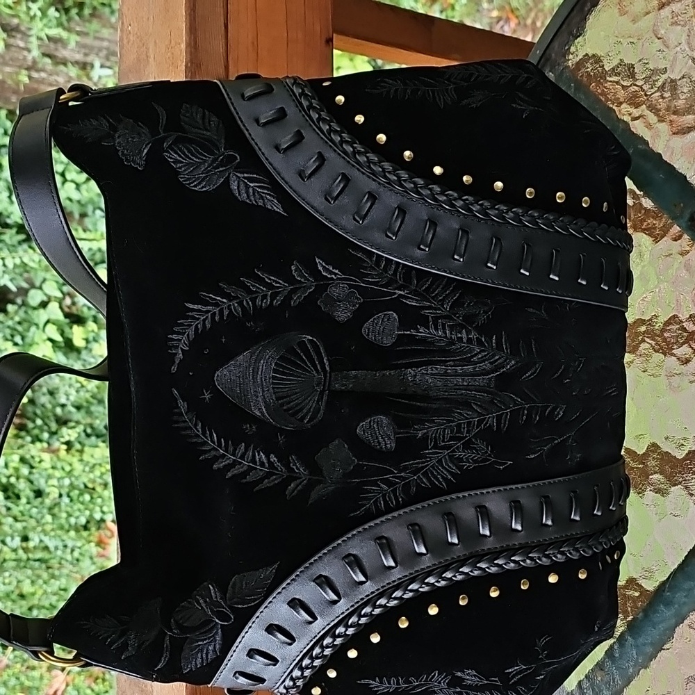 Killstar Velvet Mushroom bag
